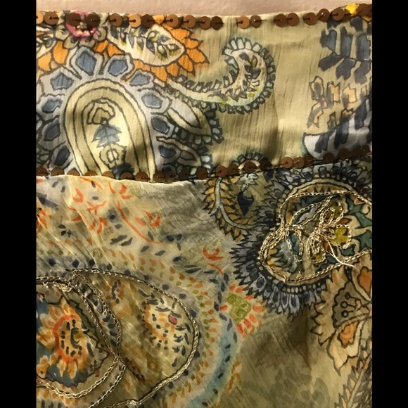 Derhy Sequinned midi Skirt Condition like New - Picture 5 of 14